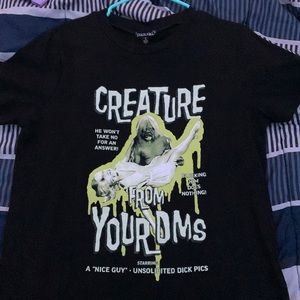 green dollskill graphic tee